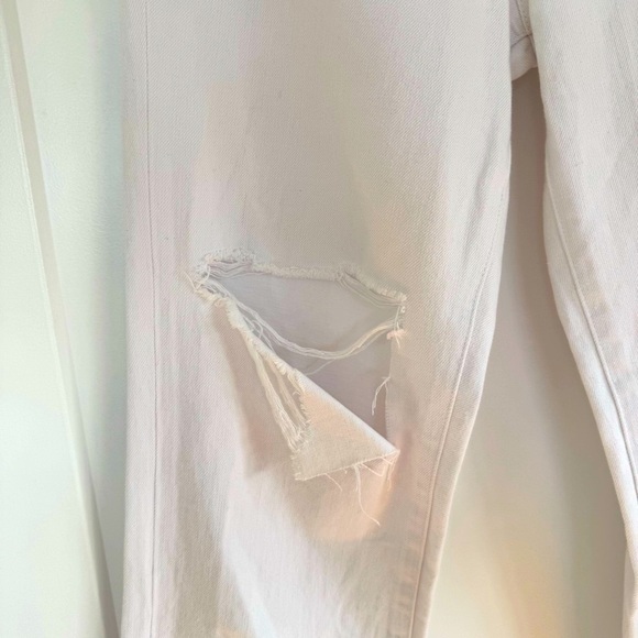 Pistola White Straight Leg Jeans